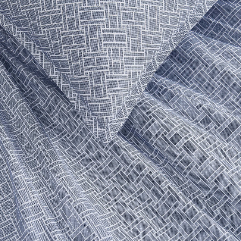 Ensemble d'édredon réversible bleu Tommy Hilfiger, Édredon pour grand lit + 2 taies décoratives