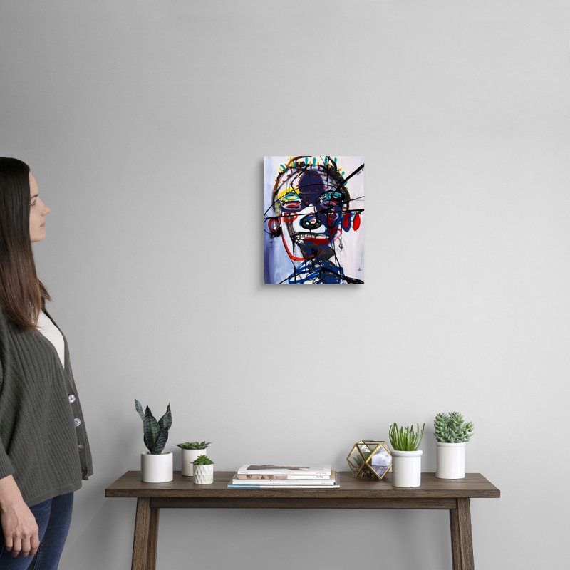 Reproduction d'art sur toile, Toile tendue, H 14 po x l 11 po x P 1,25 po