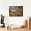«Epic Graffiti» «A Romantic Dinning Invitation» par Nicky Boehme, art mural sur toile, 16 po x 12 po