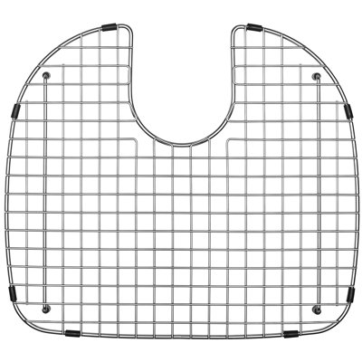 18.2-in x 16.61-in Rear Drain Heavy-Duty Stainless Steel Sink Grid