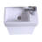 Townville 17.75'' Single Bathroom Vanity with Ceramic Top