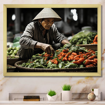 Farmers in Vietnamese Farmers Market II - Impression