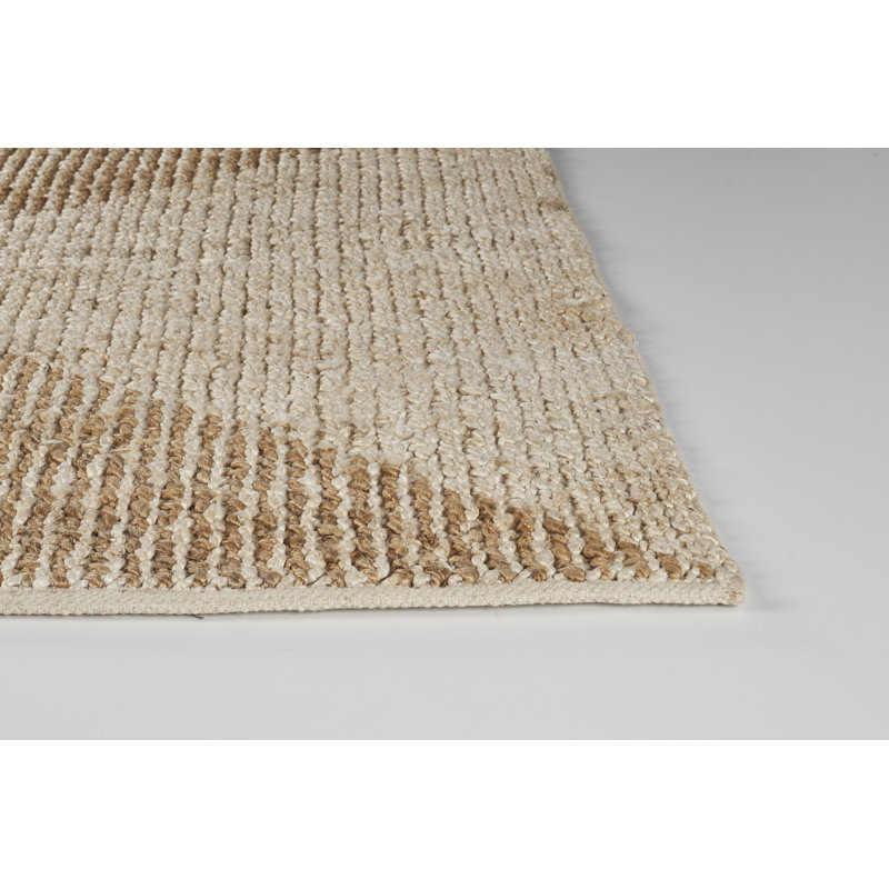 Tapis beige en jute / sisal Ailep, Tapis de couloir 2 pi x 6 pi