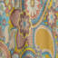 Panneau de rideau simple semi-diaphane avec passe-tringle Paisley-1566089417