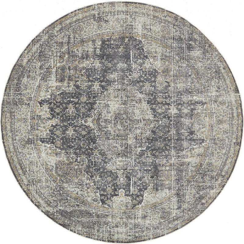 Deatherage Oriental Indoor Rug, Round 8'4"