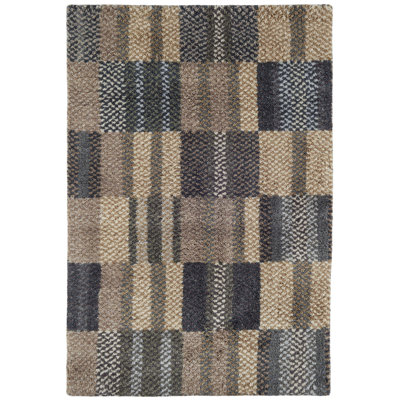 Fairhaven Natural Hand Loom Knotted Wool Rug