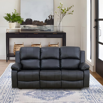 Etrella Faux Leather Living Room Set