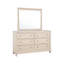 Commode 6 tiroirs avec miroir Tasnim