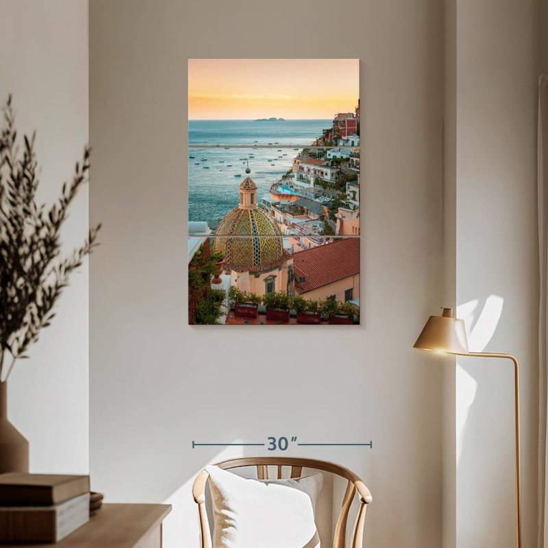 Alvord Positano, côte d'Amalfi, H 57 po x l 36 po
