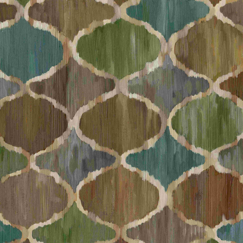 Ikat Symmetry IV, H 12 po x l 12 po