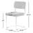 Lova Corduroy Cantilever Chair-2113599666