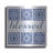 Blessed Tile' by Cindy Jacobs, Metal Wall Art-581296793