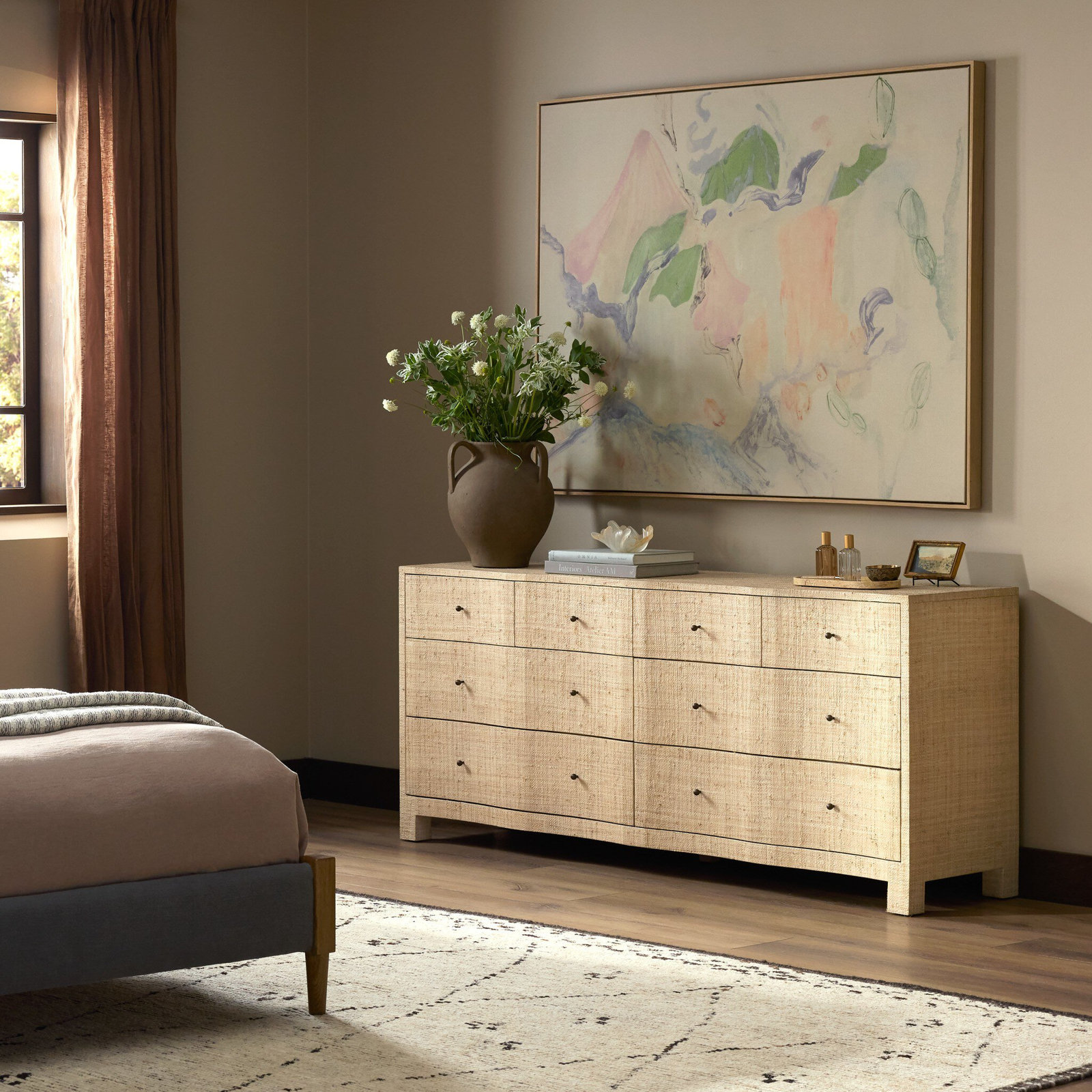 Seadrift 70 " Mahogany Dresser