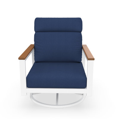 Townsend Sunbrella® Swivel Patio Lounge Chair