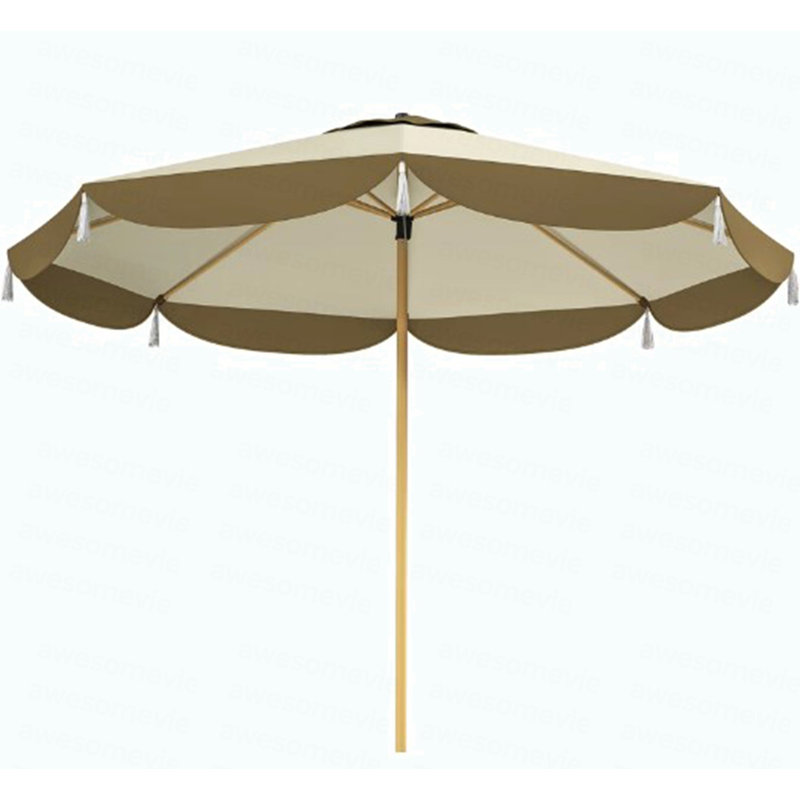 Parasol ventilé de table de patio, parasol d'extérieur, parasol de patio
