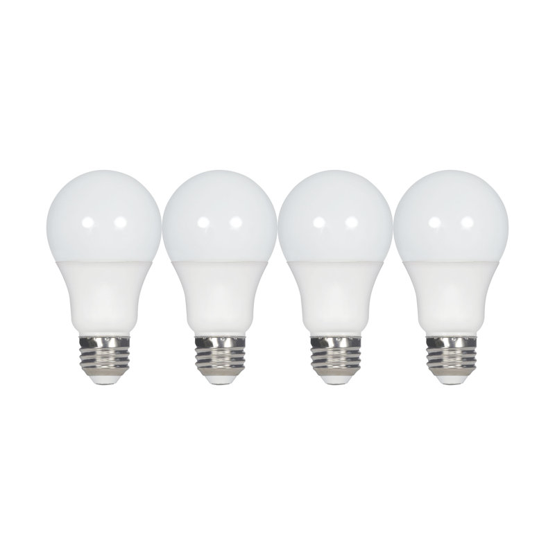 10 watts (équivalent à 60 watts), ampoule DEL A19 à intensité variable, culot moyen E26 (standard), 2700 K, 9,5 watts