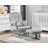 Cleo Wooden Glider and Ottoman-98415158-98415159