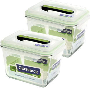 Glass Food Storage Container (Set of 2)