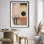 Moon Phase Deco Shadowbox Abstract Print by Oliver Gal, Black Frame, 10 x 15-2012570580-2012570588