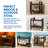 DecoTeak Outdoors Solid Wood Side Table