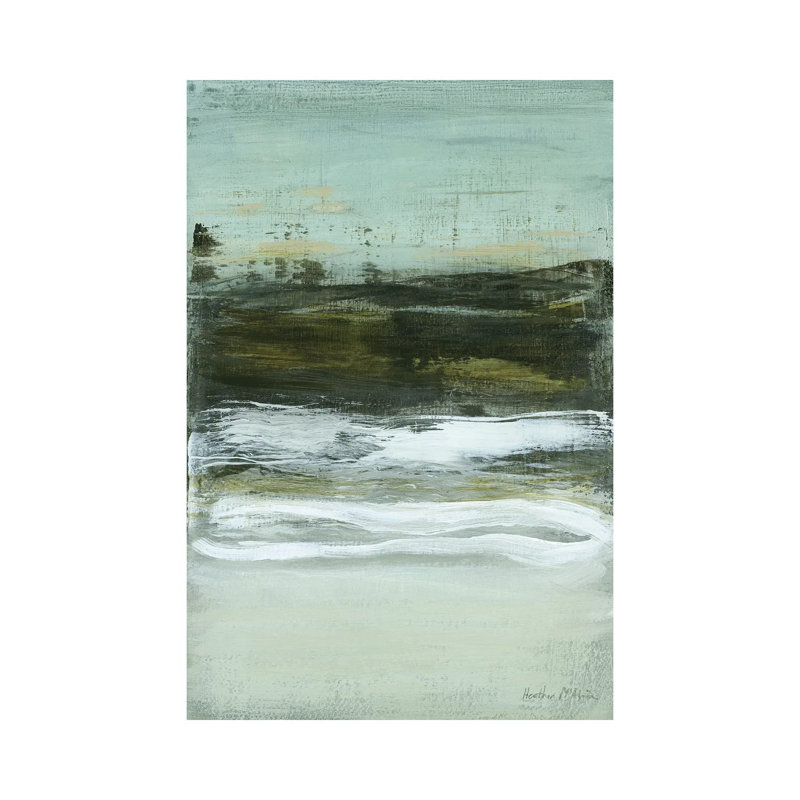 Toile en métal Stepreix - Coastline I par Heather McAlpine