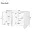 Buffet 54 "avec rangement Retro