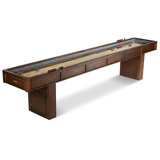 Barrington 12-ft Webster Shuffleboard Table With Scratch-Resistant Playfield and 8 Puck Set