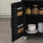 74.8" Kitchen Island With Extendable Dining Table