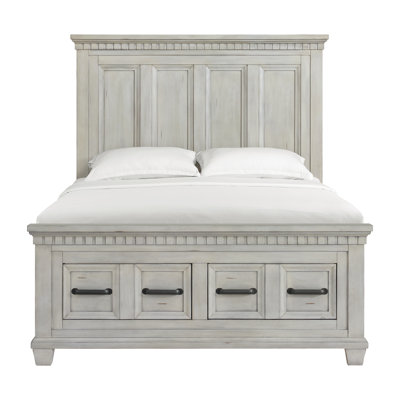 Canora Grey Millyr Queen Storage Bed In Antique White