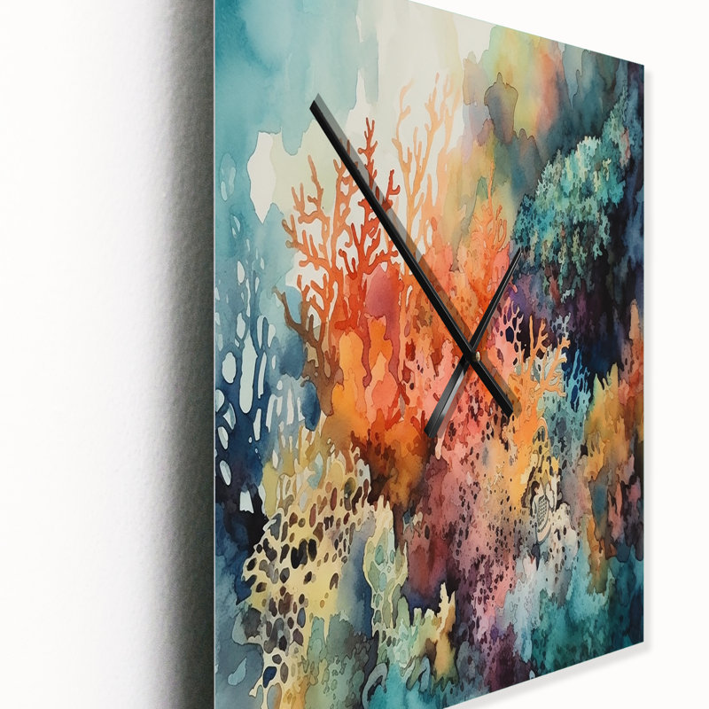Horloge murale Interlandi, H 32 po x l 16 po