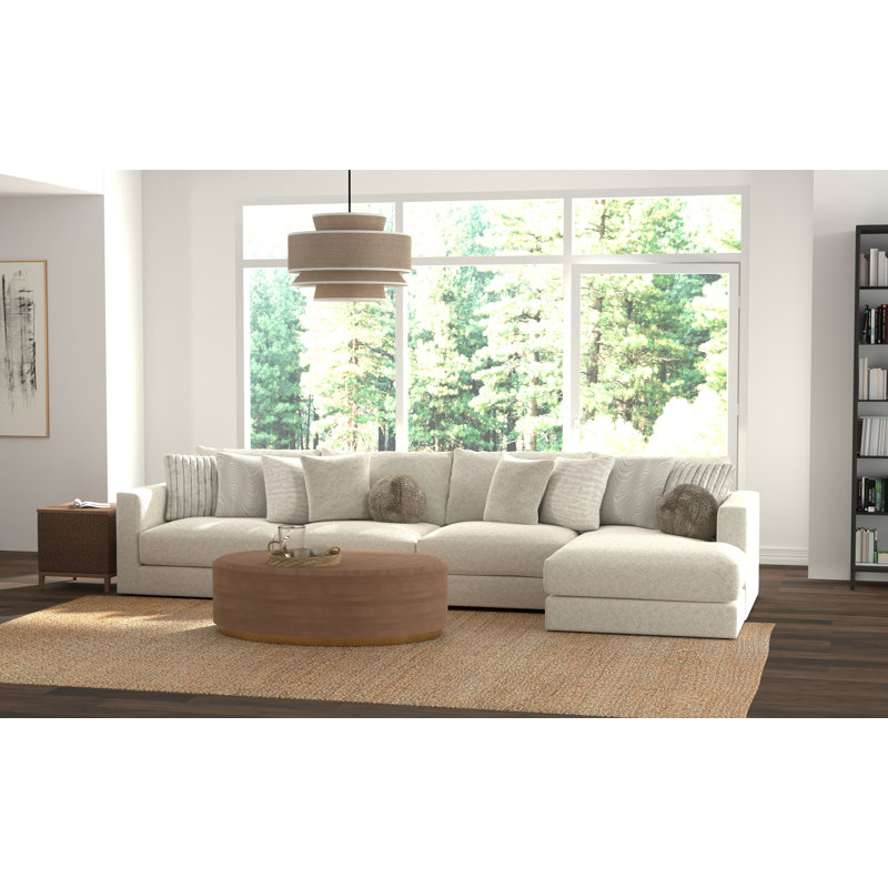 Canapé modulaire Ritzy, H 39 po x l 170 po x P 72 po, Orienté à droite