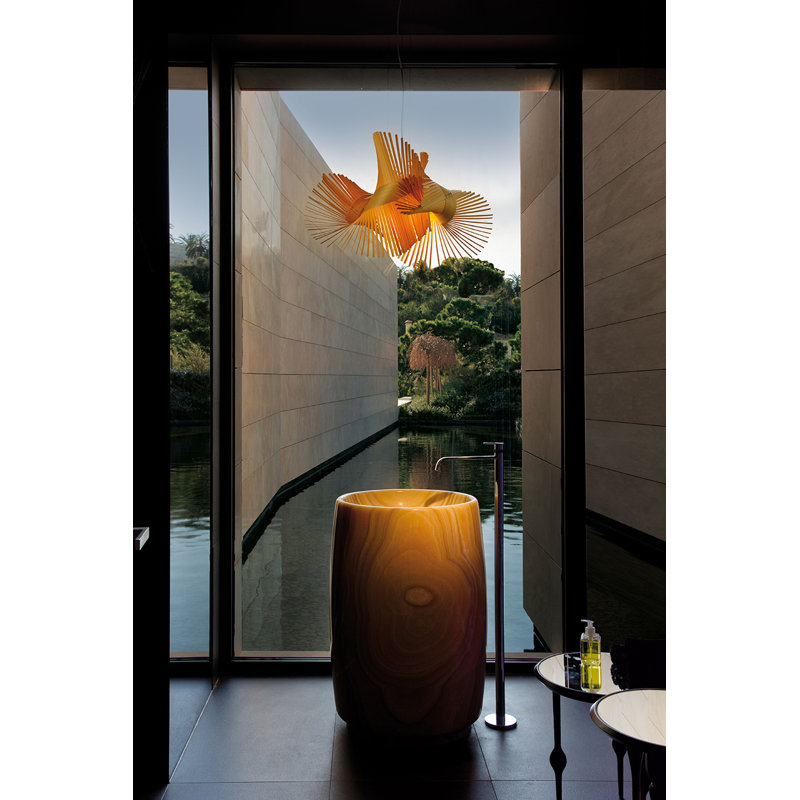 Minimikado 1 - Light Pendant, Yellow, E26