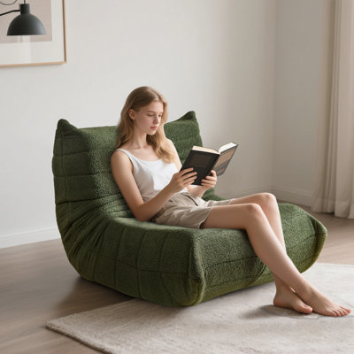 Armless Bean Bag Chair For Adults And Kids,memory Foam Lounge Chair Forliving Room Bedroom Dorm Or Office by Trule