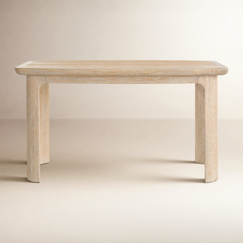 Modern Writing Desk, Tan/Beige