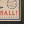«Play Ball» par The Vintage Collection, reproduction d'art encadrée à la main