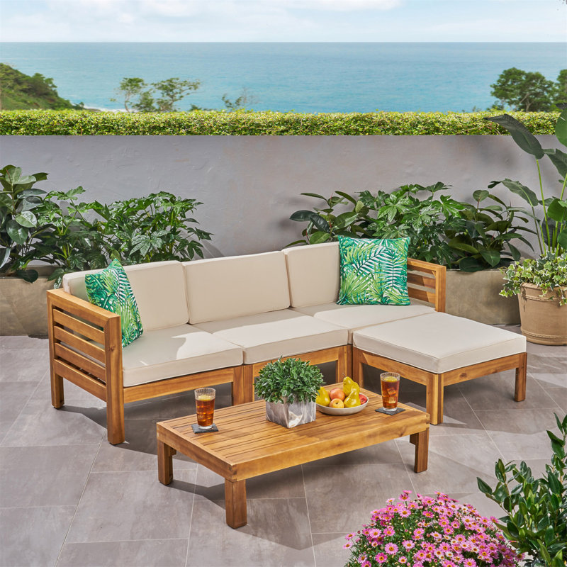 CAMBRIDGE L SHAPE SOFA SET, Beige