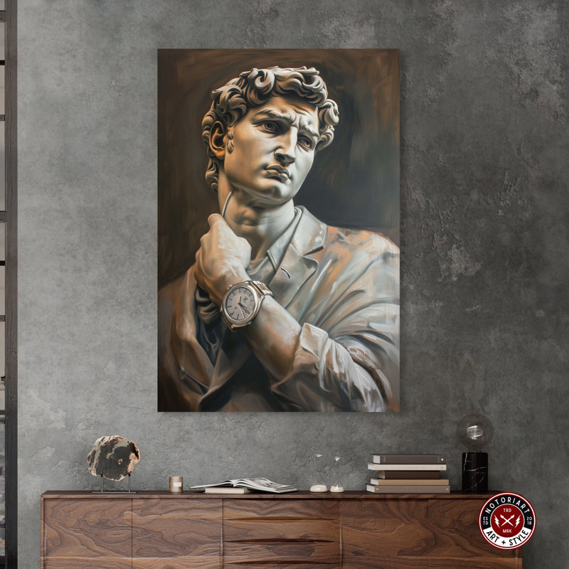 Classy Sculpture Gallery Wrapped Canvas Wall Art, 36" x 54"