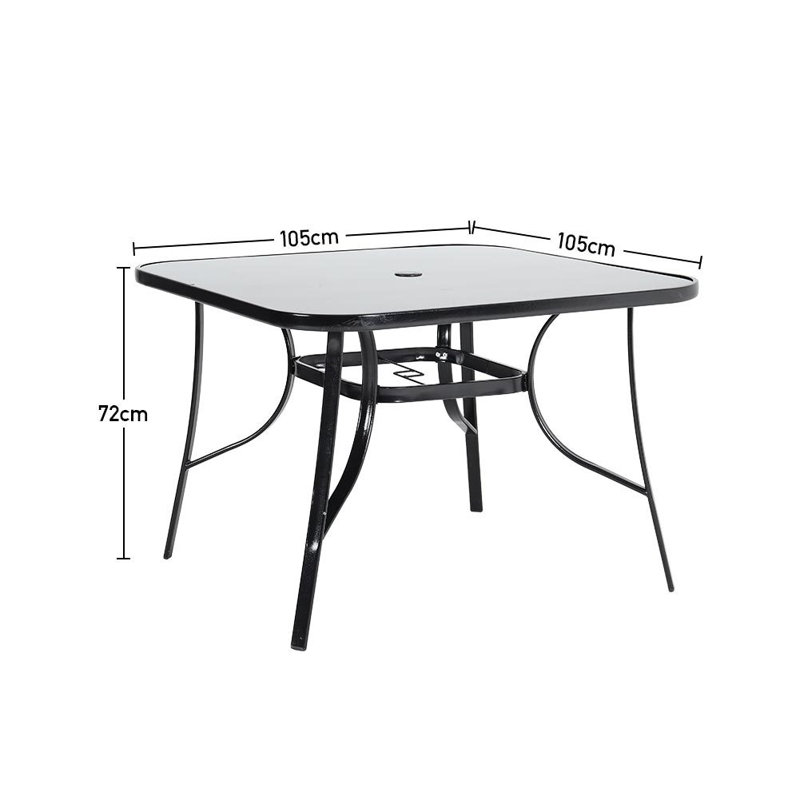 Hojanovice 2 - Person Patio Dining Set with Square Table