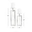 Ensemble de porte-bougie en aluminium-60227369-60227370
