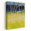 «Serene Birch Meadow Abstract Contemporary Landscape Nature», art mural-2057634430