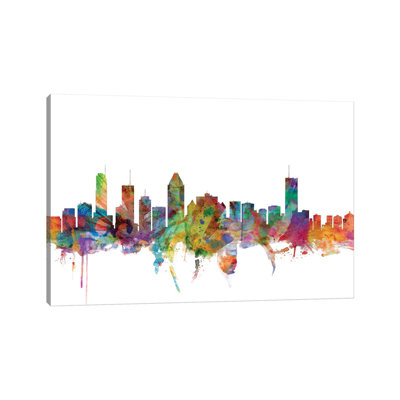 Montreal, Canada Skyline by Michael Tompsett - Wrapped Canvas Gallery-Wrapped Canvas Giclée