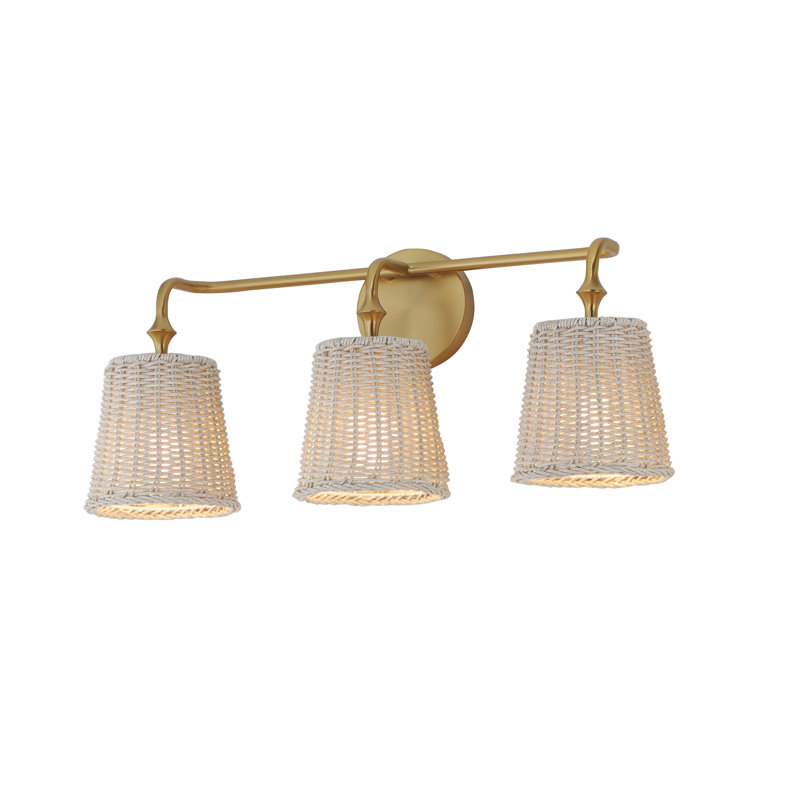 Baja-Bath Vanity, Natural Aged Brass