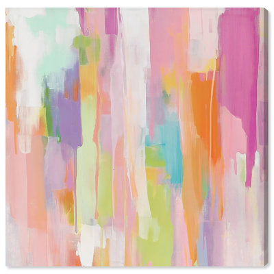 Sanasa II Canvas Modern Colour Abstract by Art Remedy