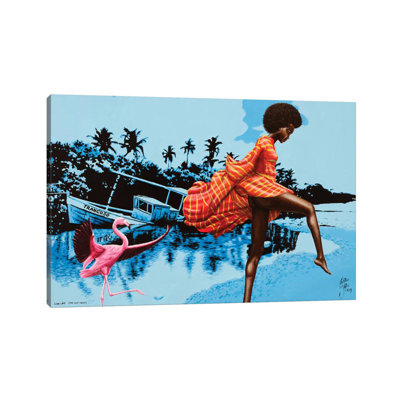 Lush Life by Christian Beijer - Print on Canvas, 66.04 cm H x 45.72 cm W x 1.91 cm D, Wrapped Canvas