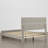 Farmhouse High Headboard Wood Platform Bed-368227449-368227445