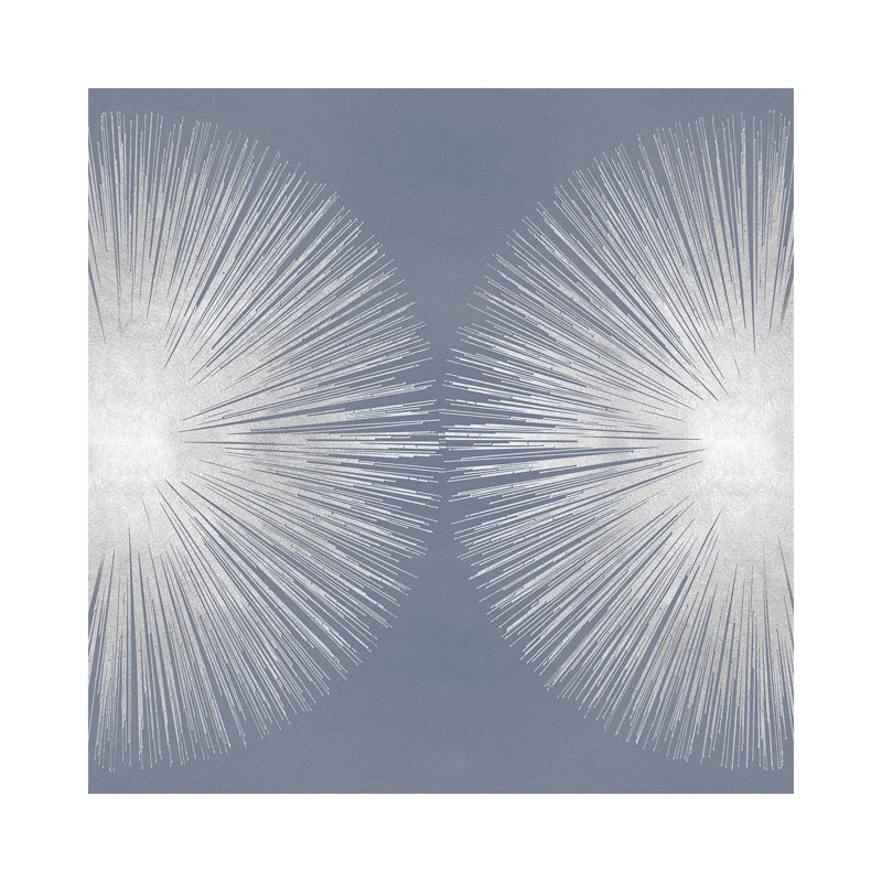 Abby Young - Wrapped Canvas Print, 30.48 cm H x 30.48 cm W, Silver