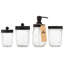 Ensemble d'accessoires de salle de bain 4 pièces-66701424