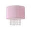 28 cm H Drum Fabric Pendant Shade ( Screw On )-49258755