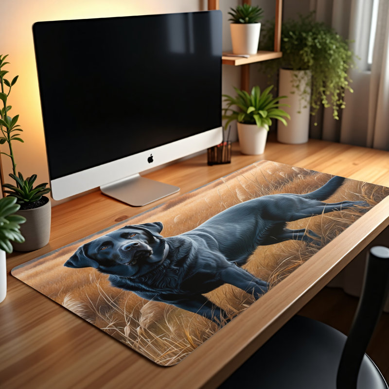 Polyester Desk Pad, 23.6x13.8