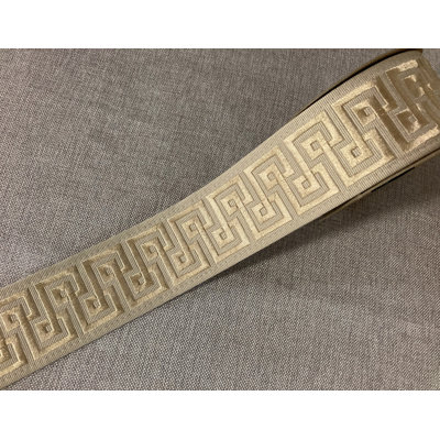 Woven Embroidery Fabric Tape 2 3/8" Width Trim